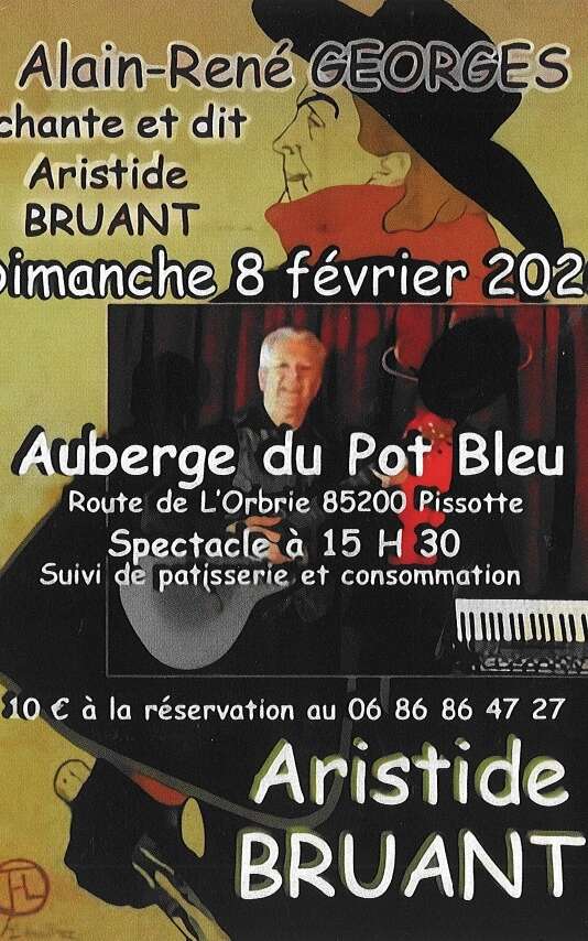Alain-René Georges chante et dit Aristide Bruant