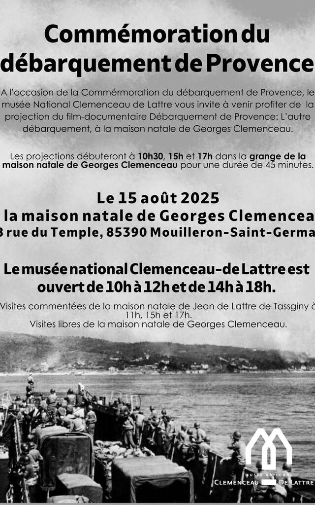 Projection du film documentaire "L'autre débarquement"