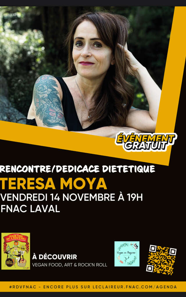 Rencontre dédicace Teresa Moya à la Fnac