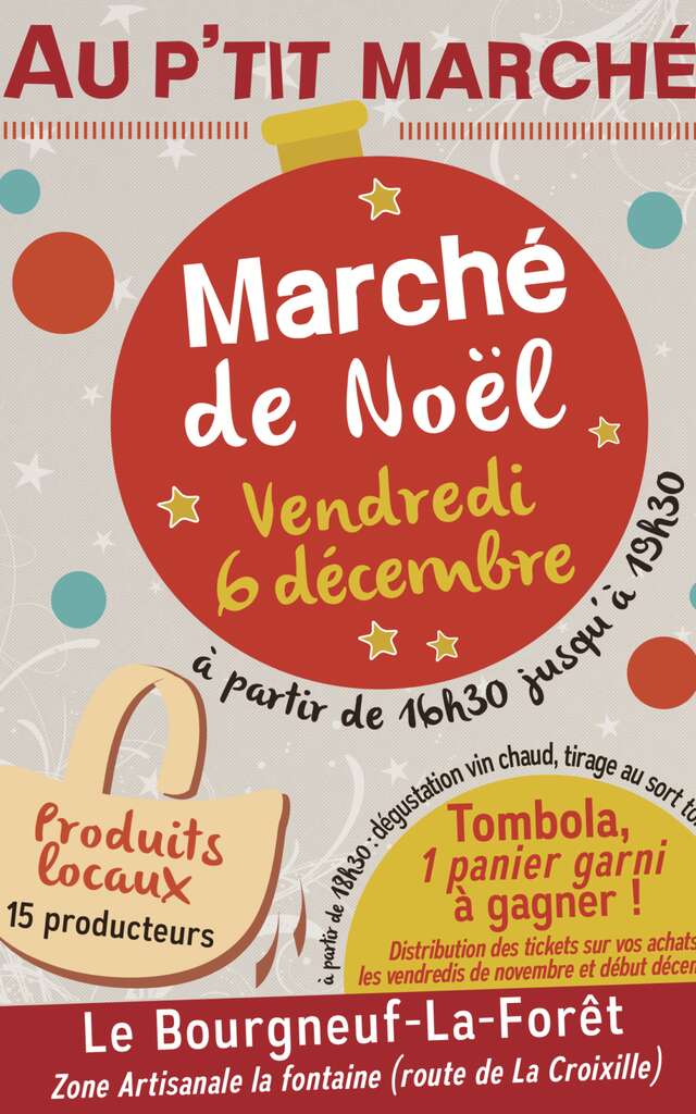 Marché de Noël du Bourgneuf La Forêt