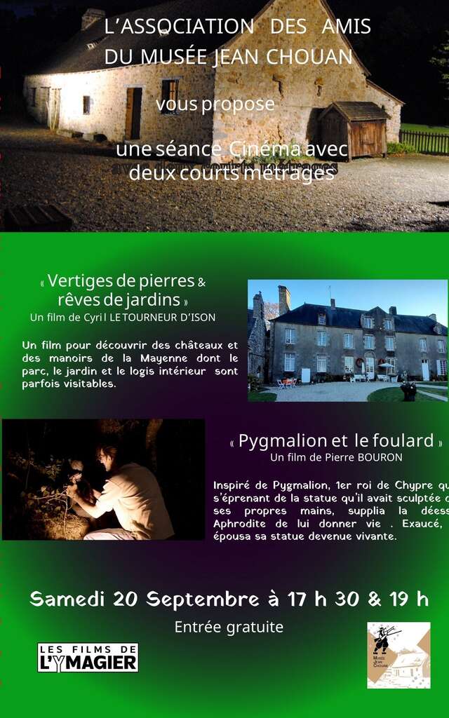 Projection de deux courts métrages