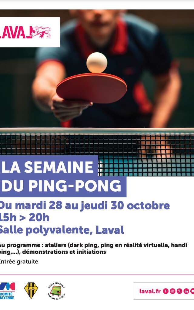 La semaine du ping-pong