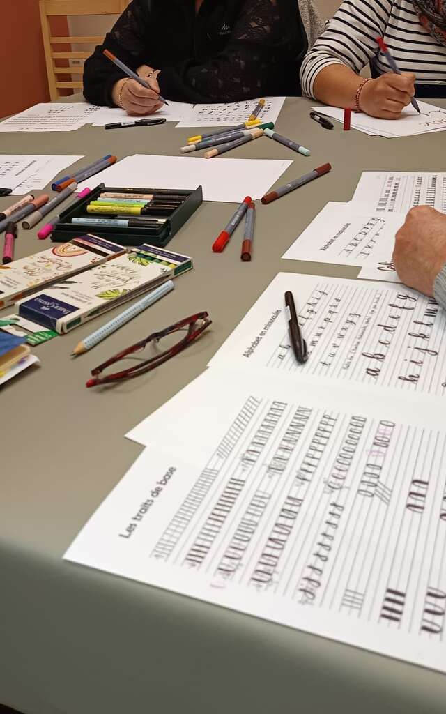 Atelier Lettering Créatif (calligraphie moderne)