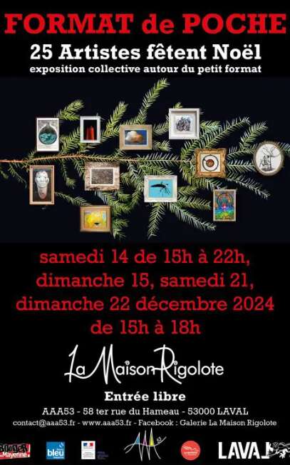 Exposition "Format de poche" - La Maison Rigolote