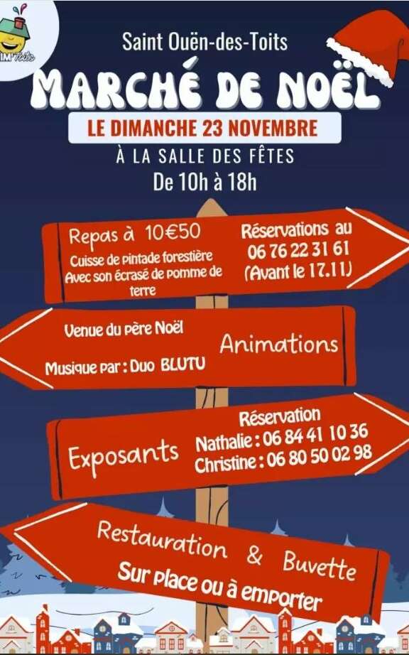 Marché de Noël - Saint Ouën-des-Toits