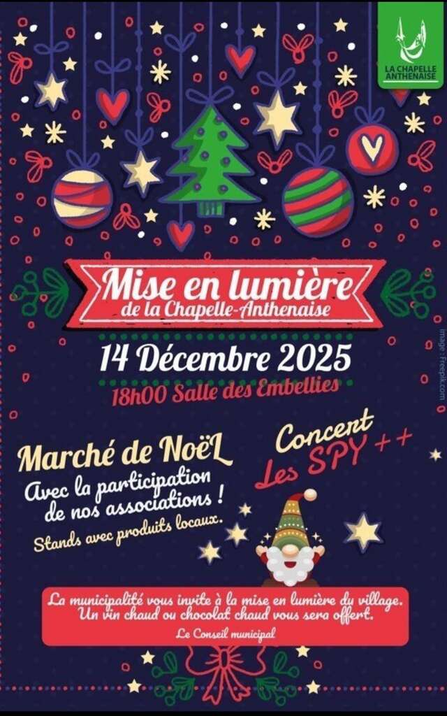 Mise en Lumières et Marché de Noël - La Chapelle-Anthenaise