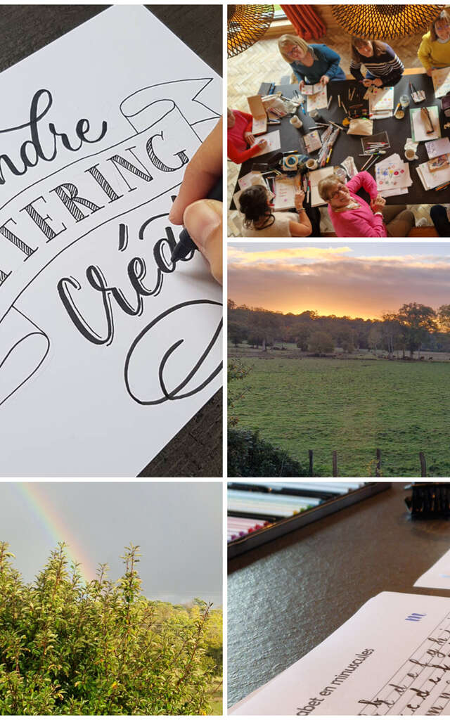 Immersion "Lettering Créatif" calligraphie moderne
