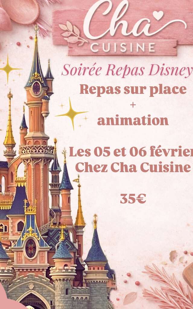Soirée repas à thème Disney