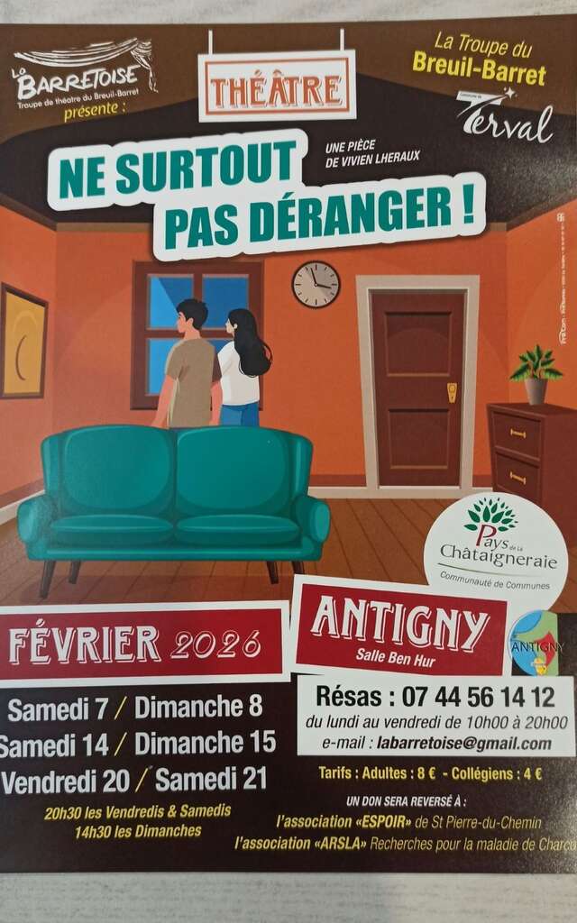 Théâtre "Ne surtout pas déranger"