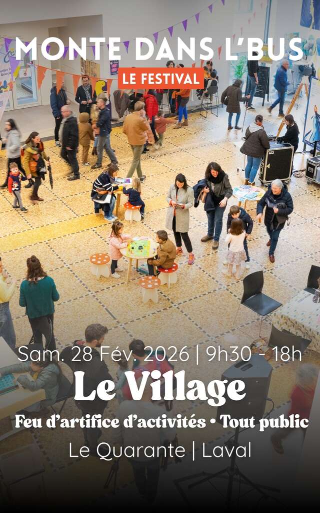 Festival Monte dans l'Bus : le village