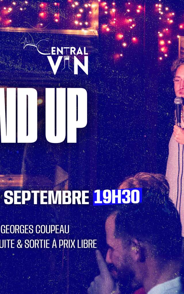 Soirée Stand Up au Central Vin LAVAL