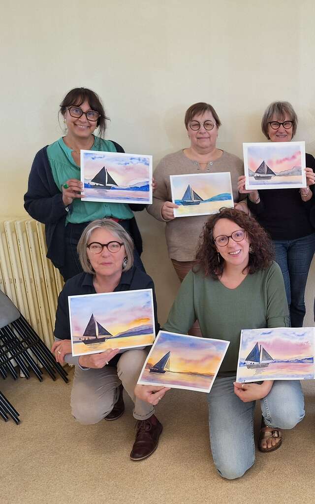 Stage de dessin et aquarelle