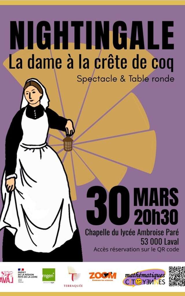 Nightingale, la dame à la crête de coq