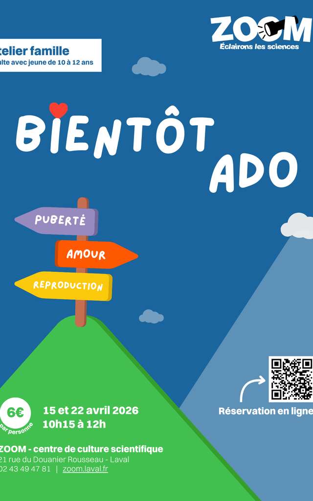 Atelier Bientôt ado - au ZOOM