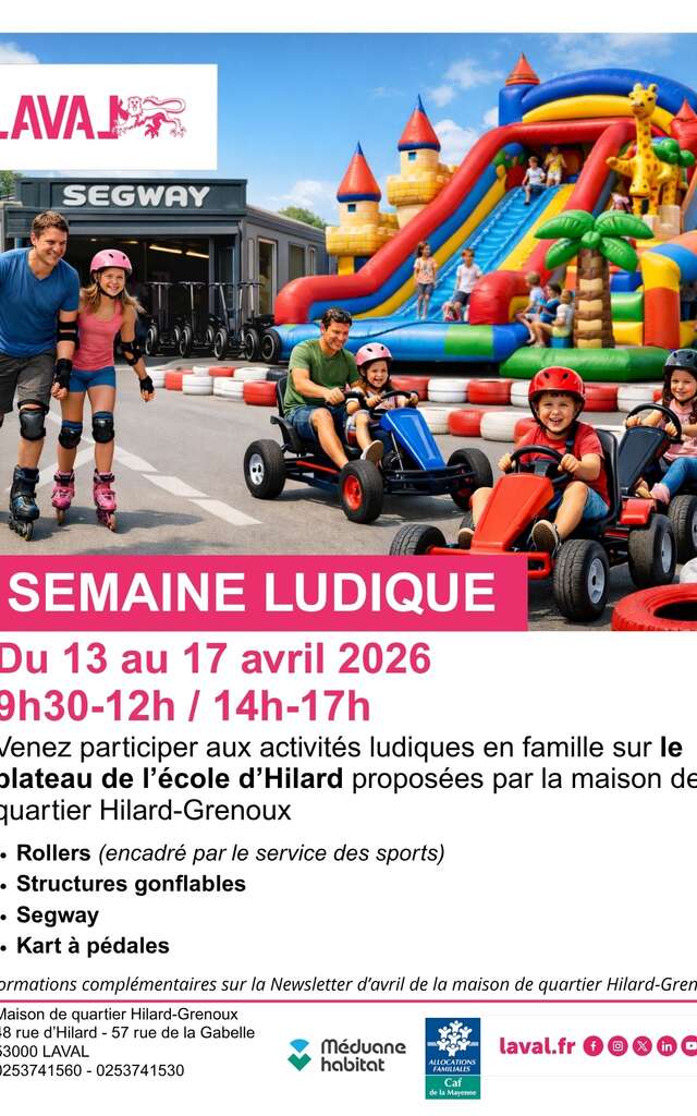 Semaine ludique en famille