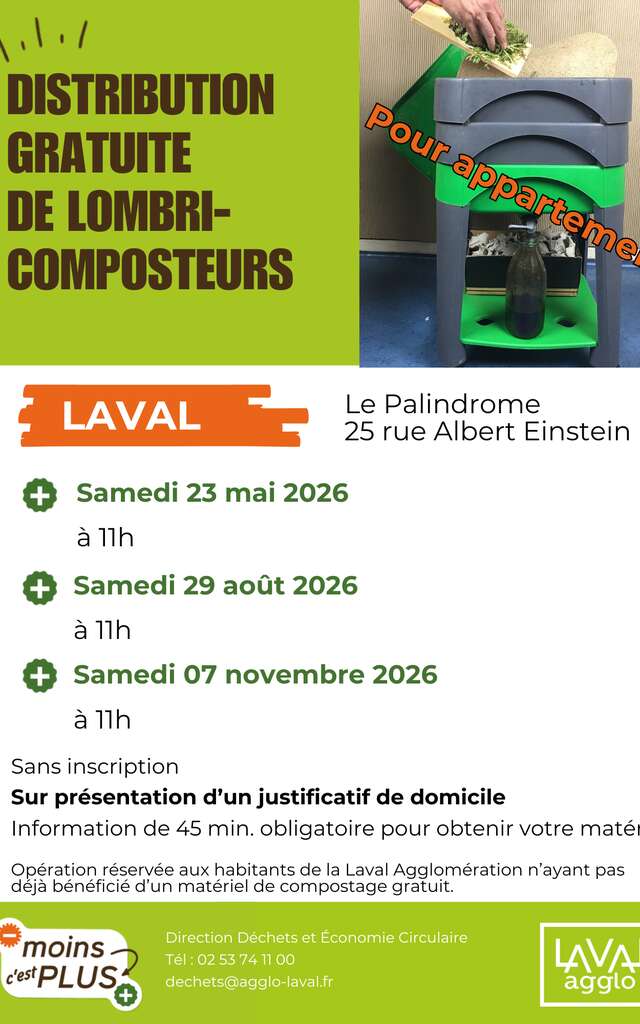 Information et distribution de lombricomposteur
