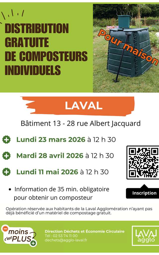 Information et distribution de composteur