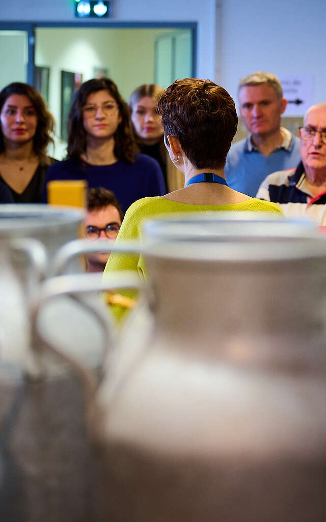Visite guidée de La Cité du Lait