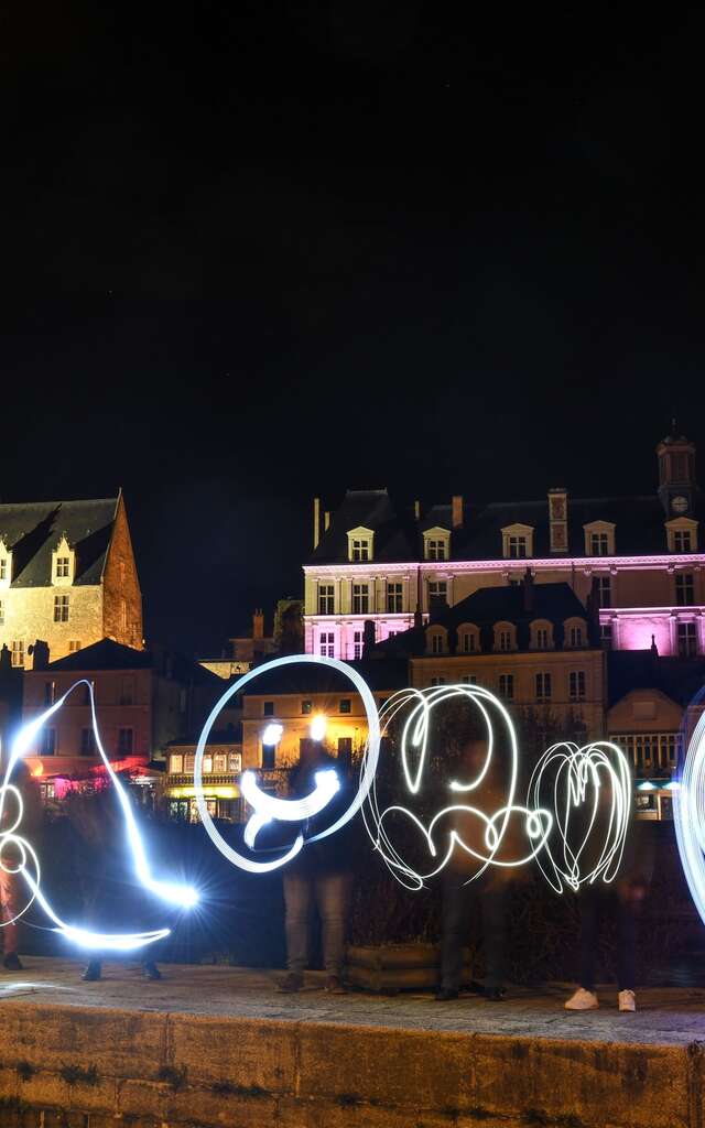 Les nocturnes du patrimoine : Light Painting