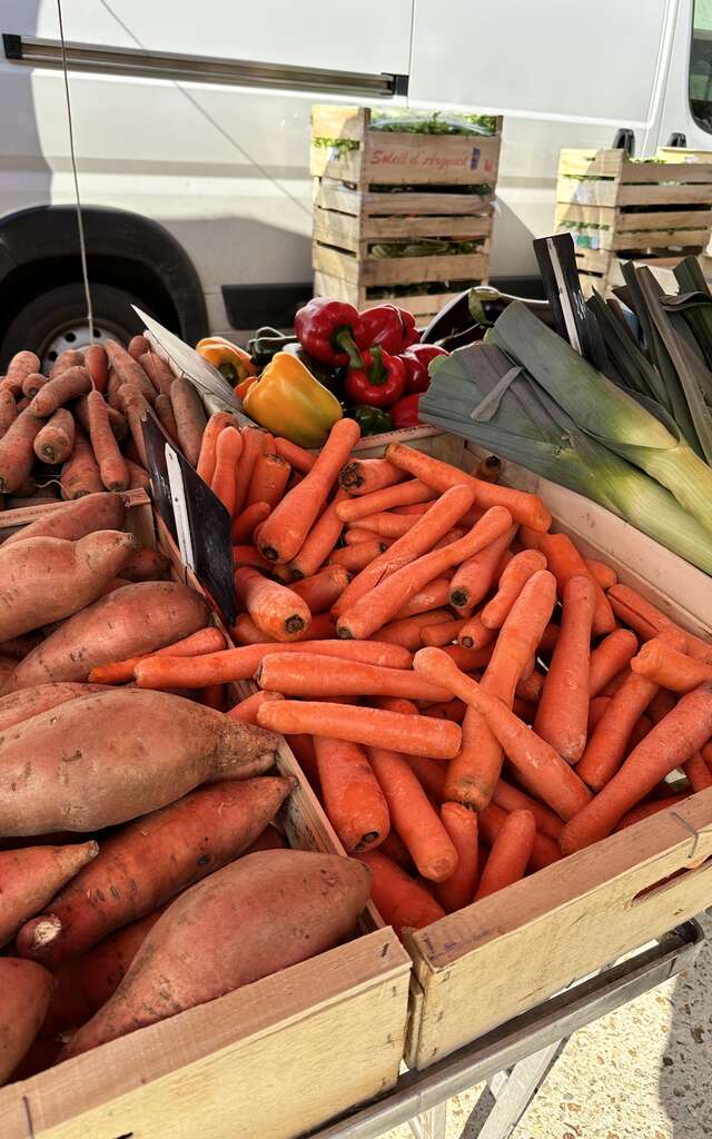 Marché "au champ" de Montflours