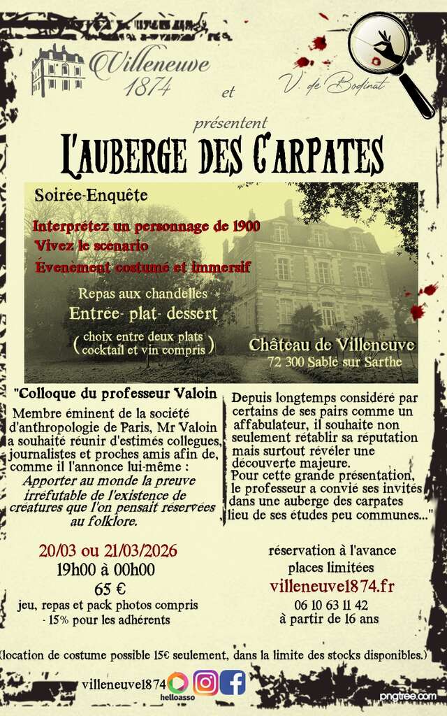 Soirée-Enquête "l'Auberge des Carpates"