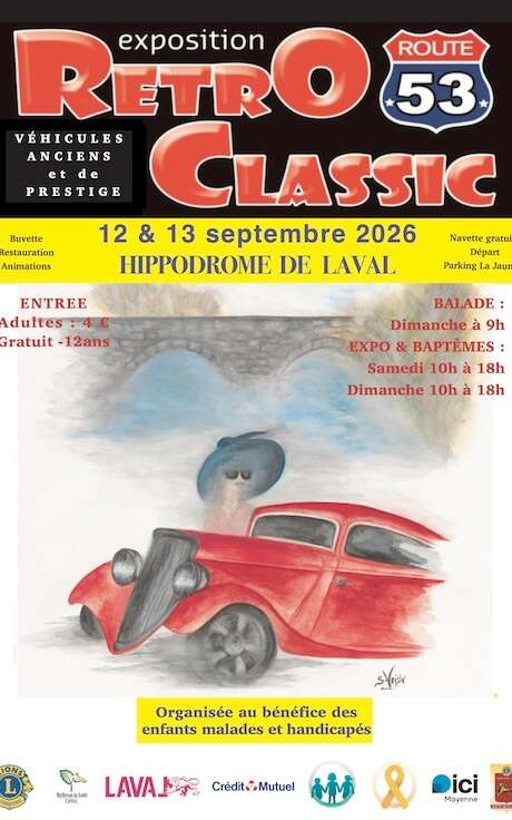 RETROCLASSIC53 Exposition véhicules anciens