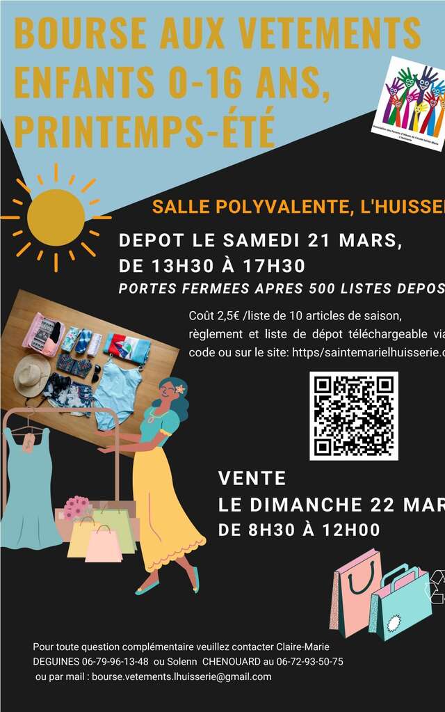 Bourse au Vêtements de l'APEL de L'Huisserie