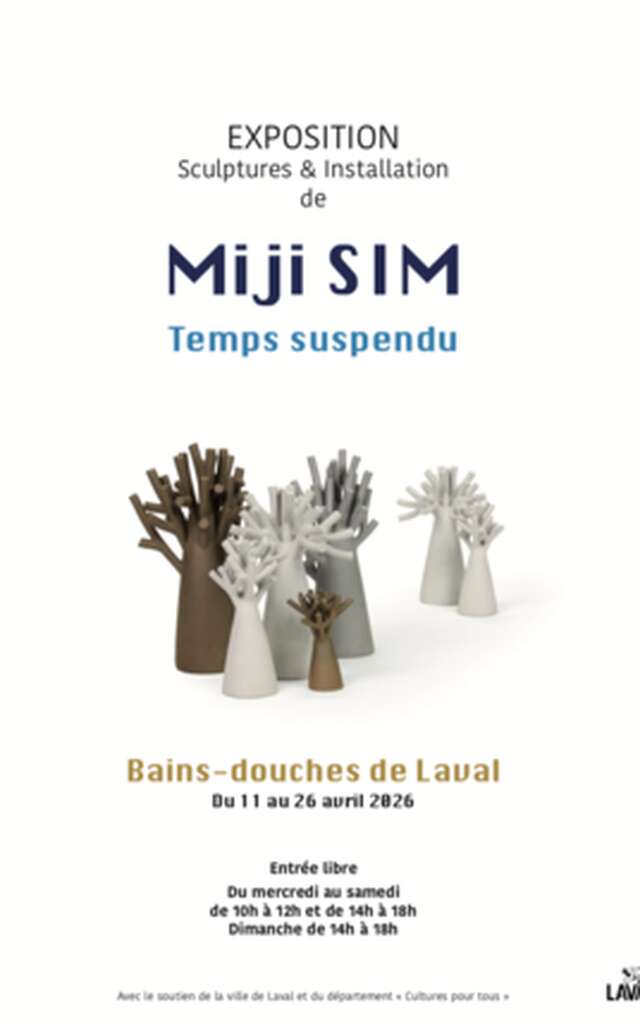 "Temps suspendu" : l’univers sculptural de Miji SIM exposé à Laval