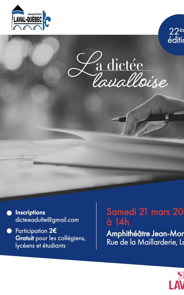 La Dictée lavalloise