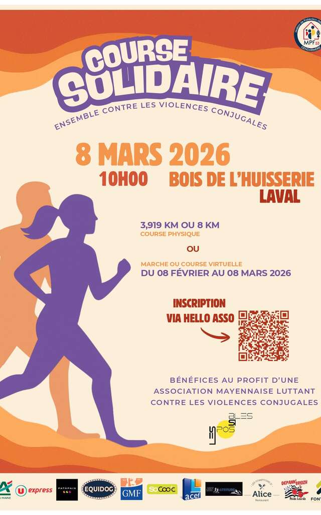 COURSE SOLIDAIRE Ensemble contre les Violences Conjugales