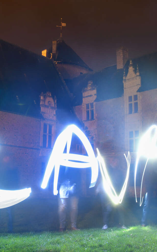 Les nocturnes du patrimoine : Light Painting