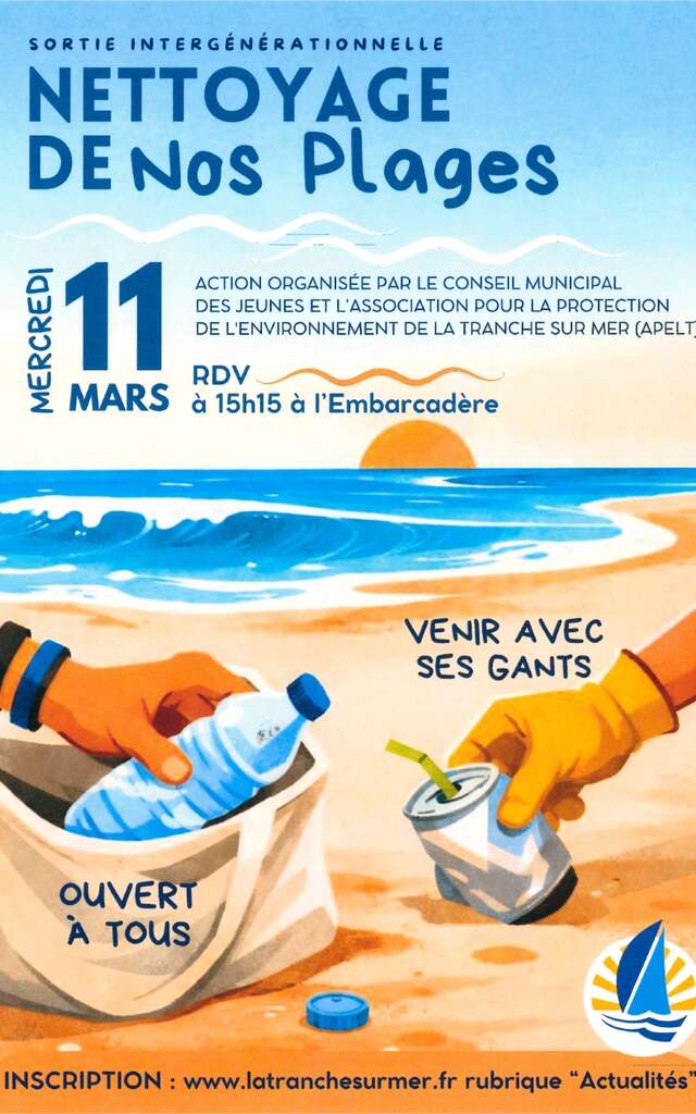 Nettoyage de nos plages