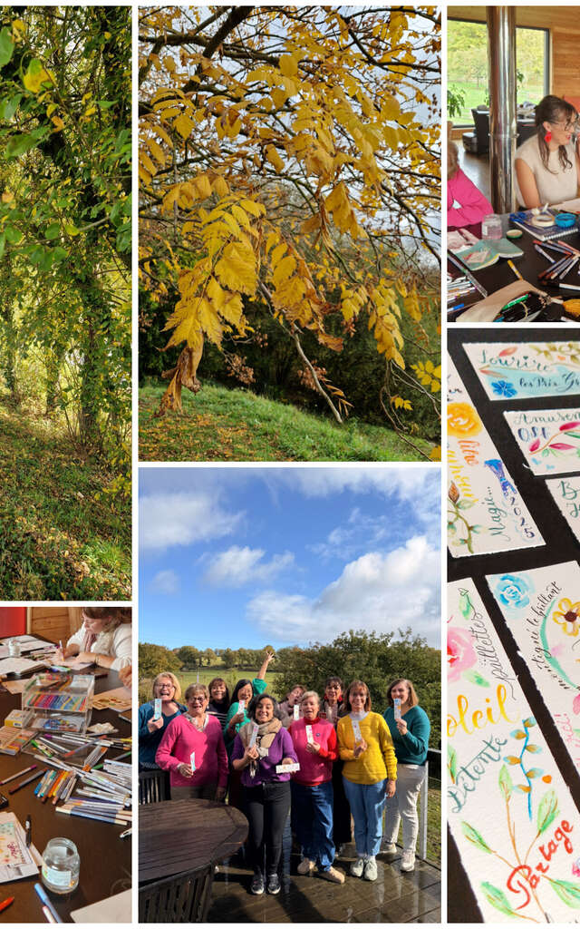 Stage Lettering Créatif (calligraphie et effet aquarelle)