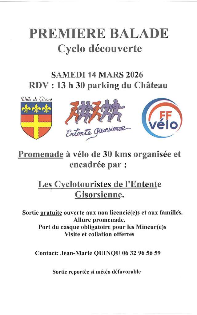 Balade cyclo découverte