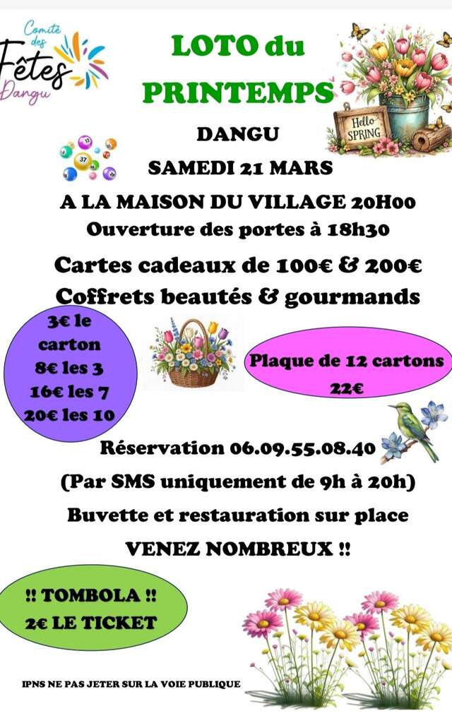 Loto du printemps
