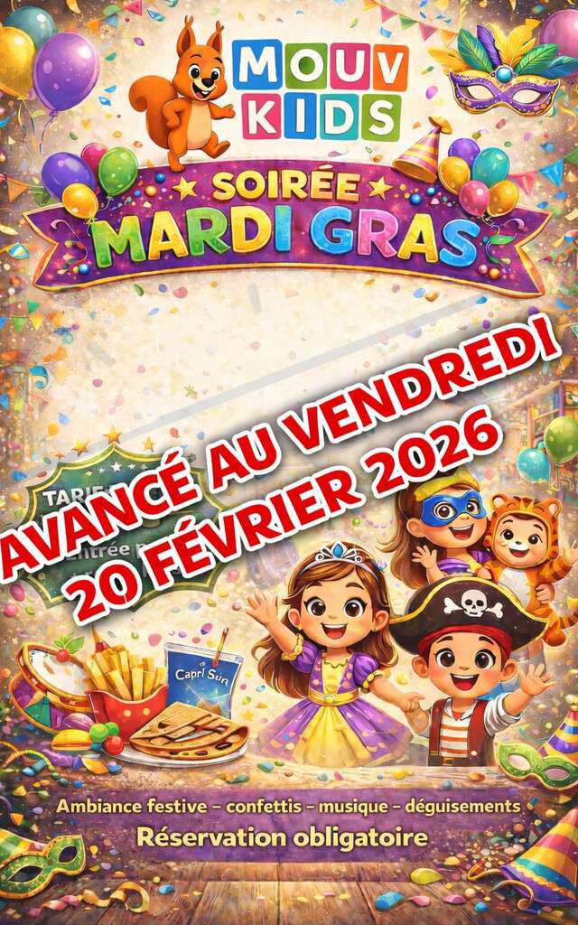 Soirée Mardi Gras