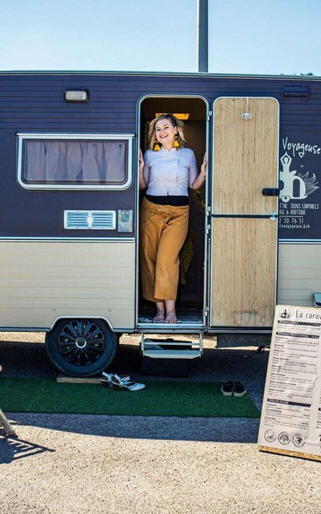 Beauté Voyageuse, la caravane du bien-être