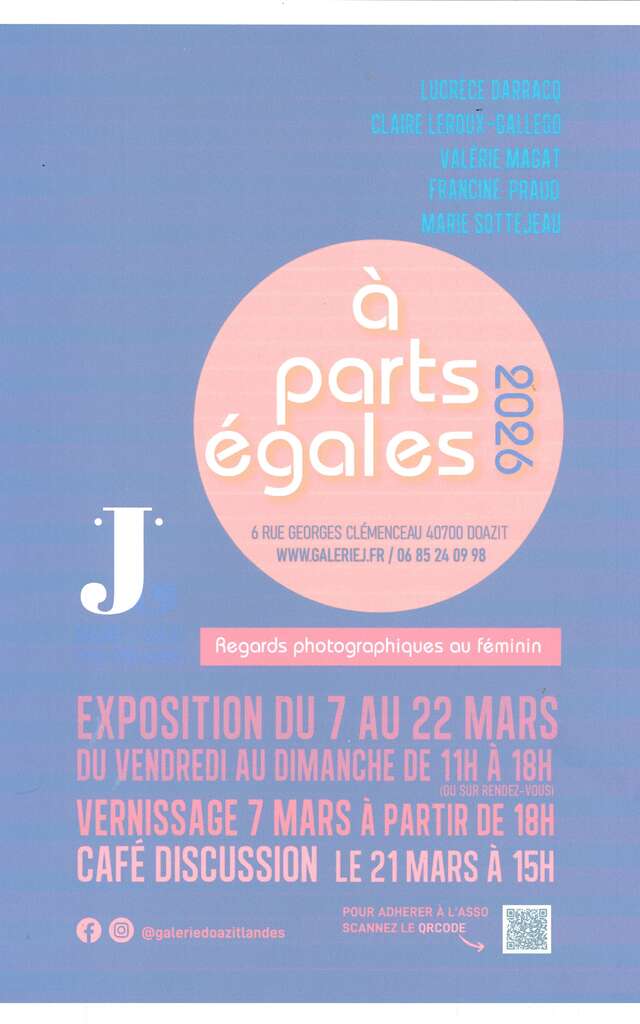 Exposition photo « À parts égales »