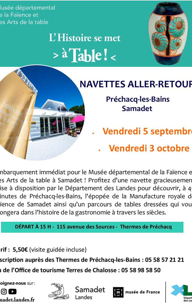 Sortie en bus au Musée de la Faïence et des Arts de la table