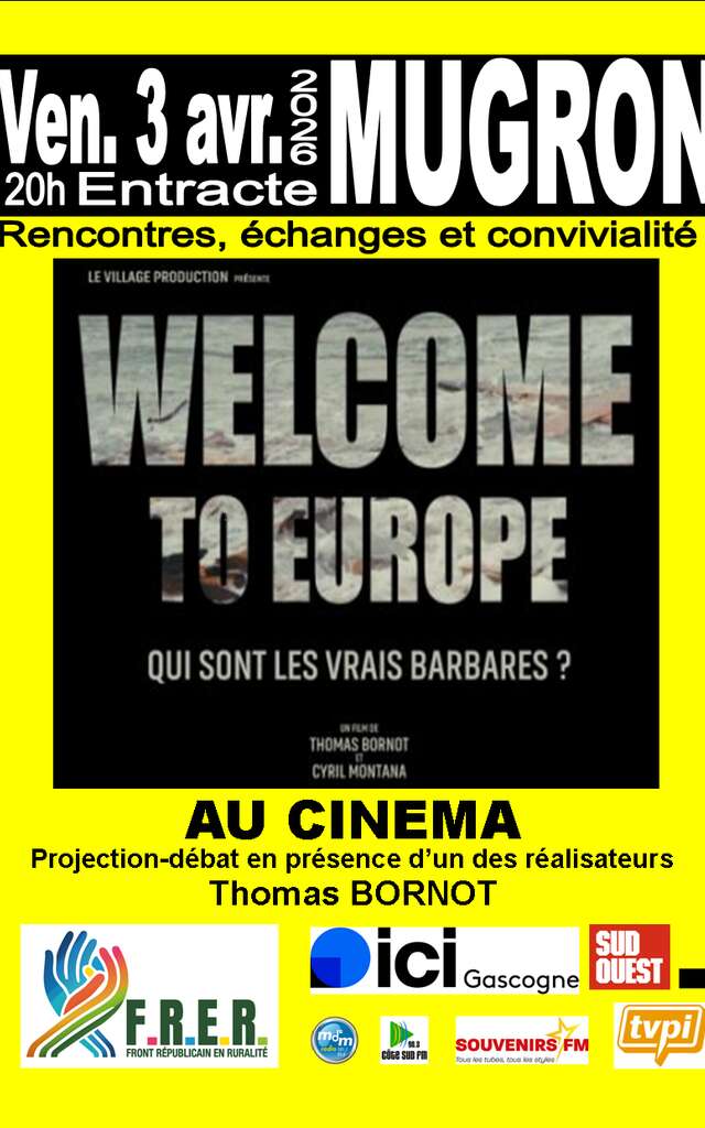 Projection débat film WELCOME TO EUROPE