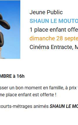 Ciné Famille – Septembre 2025