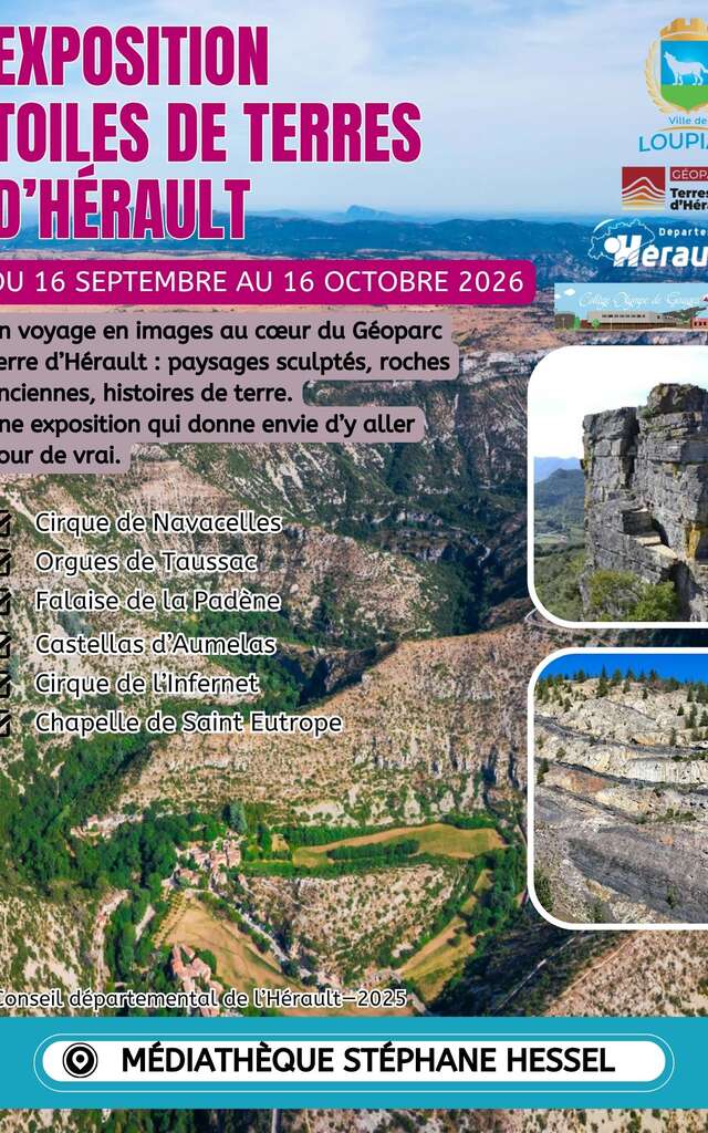 EXPOSITION TOILES DE TERRES D’HÉRAULT
