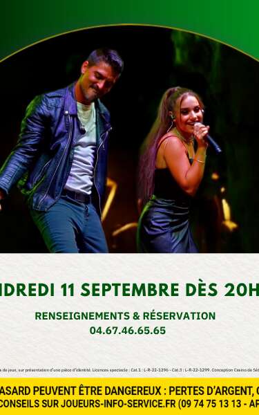 SOIREE RESTO LIVE AVEC LE DUO "Ó JAM" AVEC SARAH & PIERRE