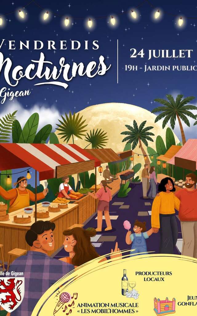 VENDREDIS NOCTURNES DE GIGEAN