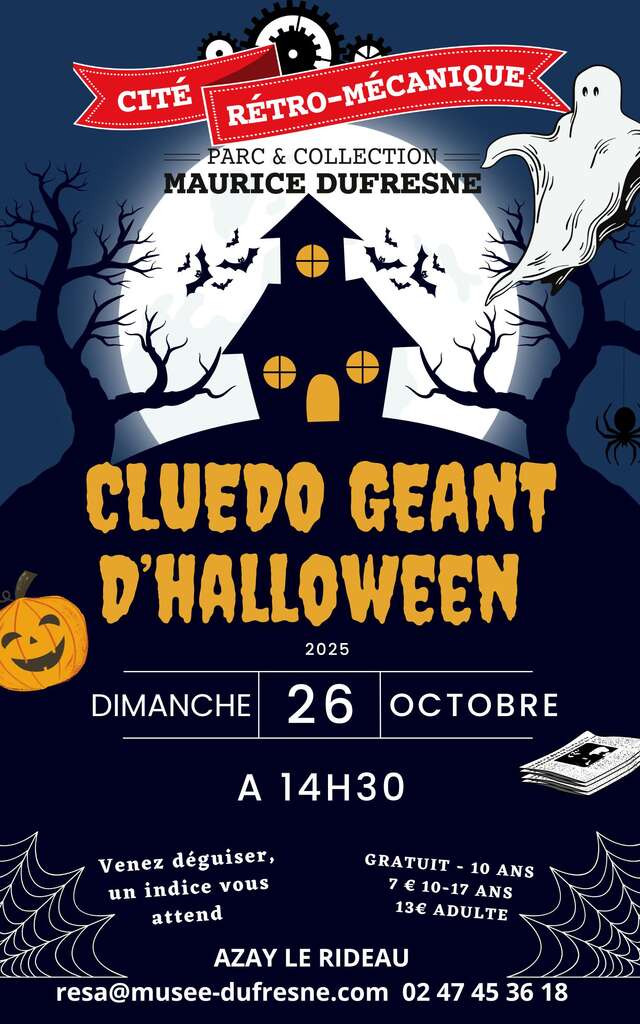 Cluedo Géant Spécial HALLOWEEN