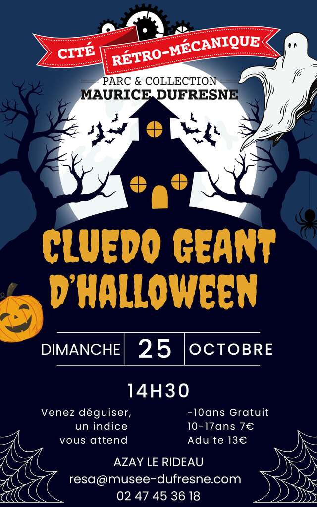 Cluedo Géant Spécial HALLOWEEN