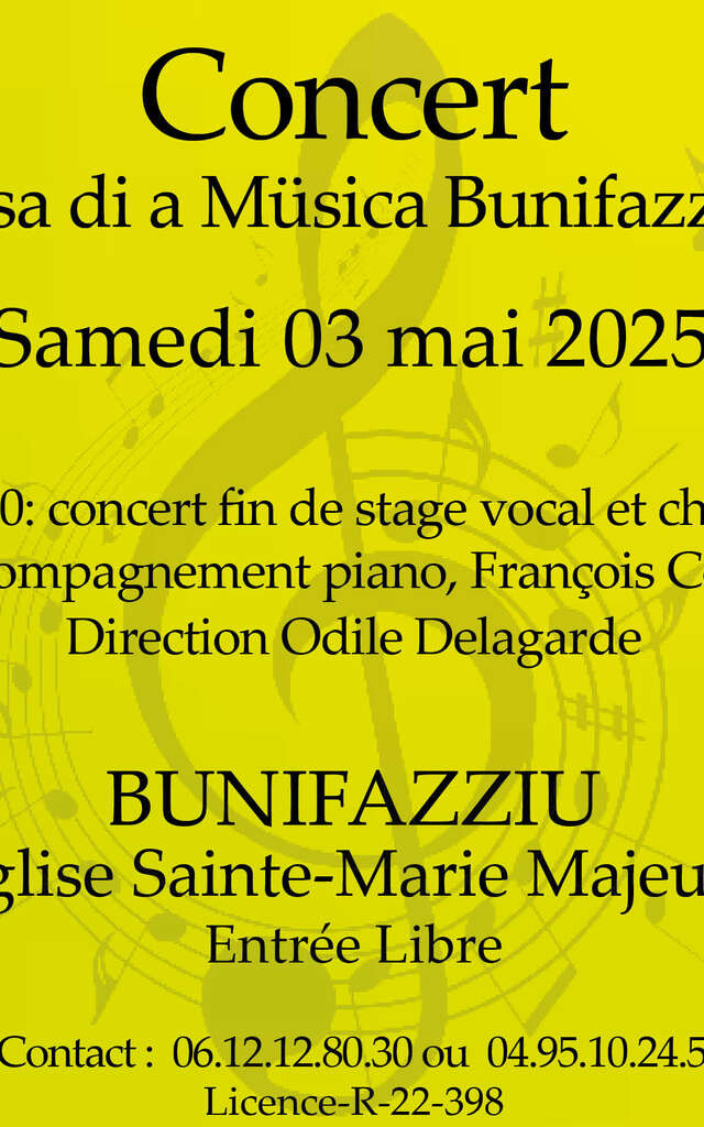 RÉCITAL DE CHANT LYRIQUE