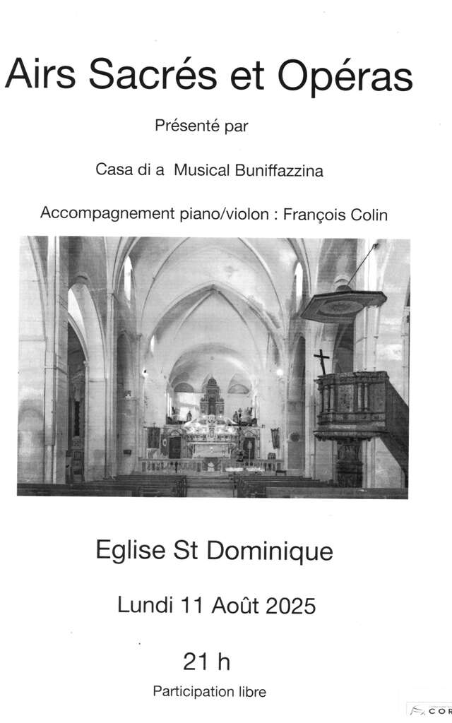 CONCERT : AVE MARIA ET CHANTS SACRÉS