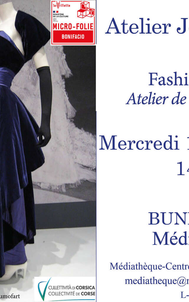 ATELIER JEUNE PUBLIC : CUSTOMISATION "FASHION WEEK"