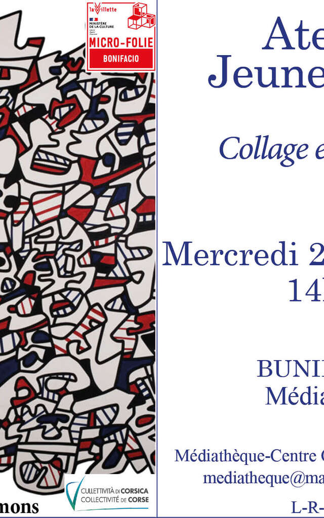 ATELIER JEUNE PUBLIC : COLLAGE ET ART BRUT